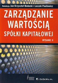 Zarządzanie wartością spółki kapitałowej -  - książka