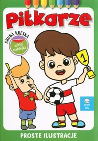Gruba kreska Piłkarze -  - książka
