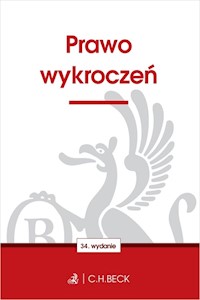 Prawo wykroczeń -  - książka