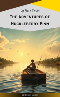The Adventures of Huckleberry Finn - Mark Twain - ebook + książka