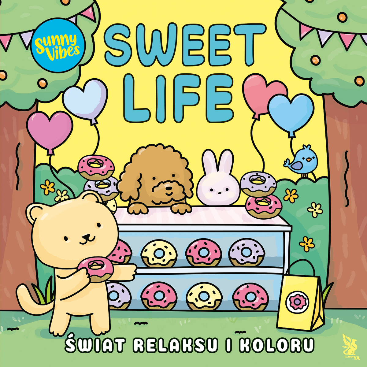 Sunny Vibes. Sweet Life. Świat relaksu i koloru - Sam Jayne - książka