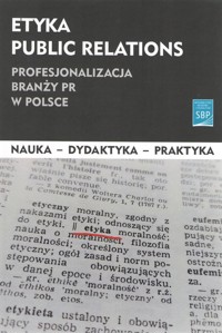Etyka public relations -  - książka