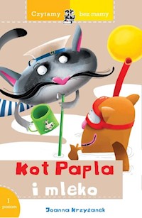 Czytamy bez mamy Kot Papla i mleko - Krzyżanek Joanna - książka