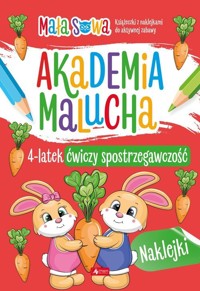 Akademia malucha. 4latek ćwiczy spostrzegawczość - zbiorowa praca - książka