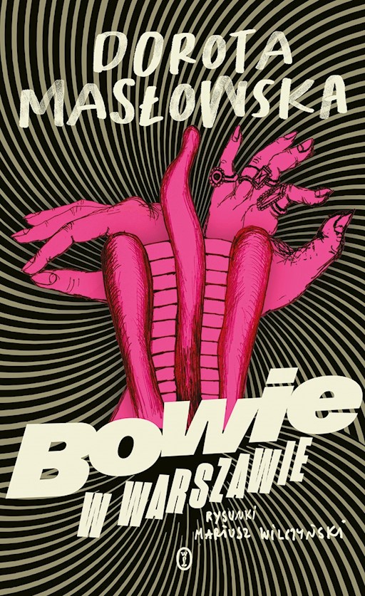 Okładka książki Bowie w Warszawie