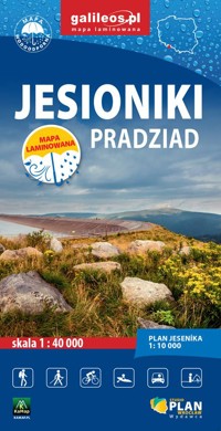 Jesioniki Pradziad. Mapa turystyczna w skali 1:40 000 (wersja wodoodporna) -  - książka
