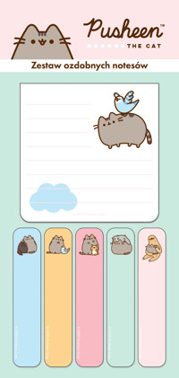 Zestaw 6 notesów ozdobnych - Pusheen -  - książka