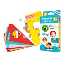 CzuCzu Zagadki z dziurką dla dzieci 2+ -  - książka