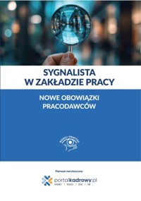Sygnalista w zakładzie pracy - Gąsecka Anna - książka