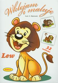 Wklejam i maluję Lew -  - książka