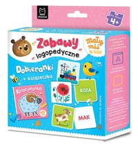 Mały miś to lubi! Zabawy logopedyczne. Dobieranki + książeczka. Mały miś to lubi! - Anna Podgórska - książka