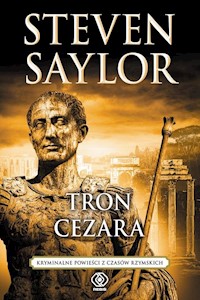 Tron Cezara - Steven Saylor - książka