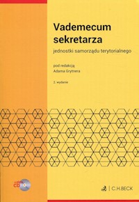 Vademecum sekretarza jednostki samorządu terytorialnego -  - książka