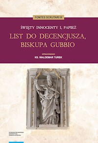 List do Decencjusza biskupa Gubbio -  - książka