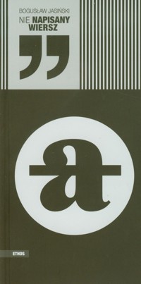 Nie napisany wiersz - Jasiński Bogusław - książka