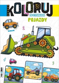 Koloruj po cyferkach Pojazdy -  - książka
