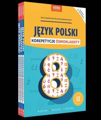 Korepetycje ósmoklasisty Język polski, matematyka, angielski -  - książka
