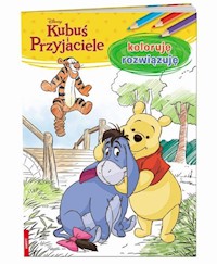 KUBUŚ I PRZYJACIELE Koloruję, rozwiązuję -  - książka