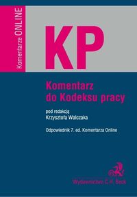 Komentarz do Kodeksu Pracy -  - książka