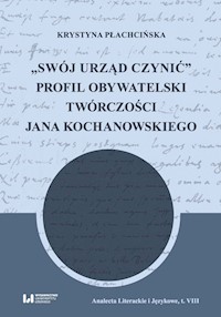 Swój urząd czynić - Krystyna Płachcińska - książka