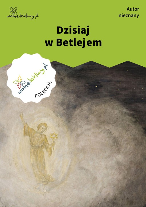 Okładka książki Dzisiaj w Betlejem