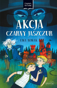 Akcja Czarny Jaszczur. Czytam, bo lubię - Ewa Nowak - książka