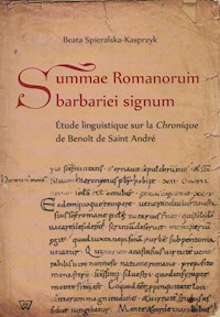 Summae Romanorum barbariei signum - Spieralska-Kasprzyk Beata - książka