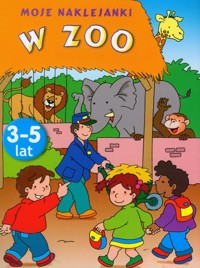 W Zoo Moje naklejanki - Wiśniewska Anna - książka