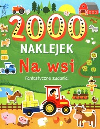 2000 naklejek Na wsi -  - książka