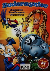 Zwierzyniec Zagadki Profesora Rozumka + naklejki - zbiorowa praca - książka