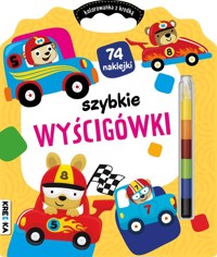 Szybkie wyścigówki Kolorowanka z kredką -  - książka