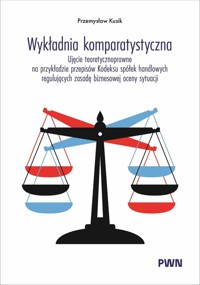 Wykładnia komparatystyczna - Kusik Przemysław - książka