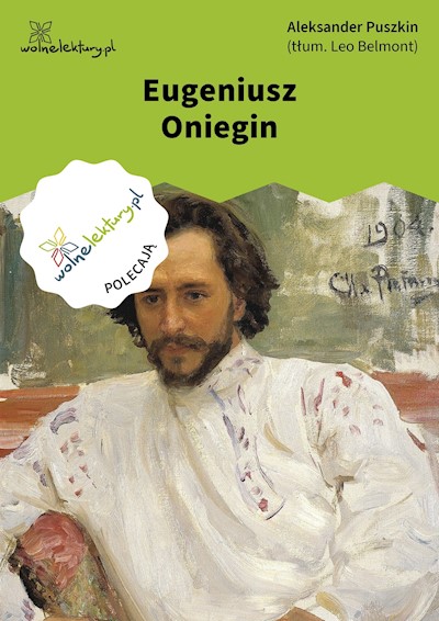 Okładka książki Eugeniusz Oniegin
