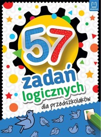 57 zadań logicznych dla przedszkolaków - Beata Karlik - książka