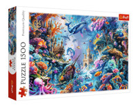 Puzzle 1500 Podwodny świat -  - książka