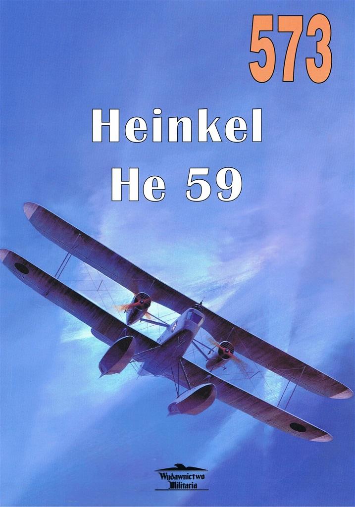 Heinkel He 59. Tom 573 - Janusz Ledwoch - książka