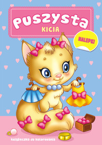 Puszysta Kicia. Książka do kolorowania - zbiorowa praca - książka