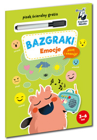 Emocje. Kapitan Nauka. Bazgraki - Monika Sobkowiak - książka