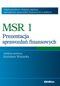 MSR 1 Prezentacja sprawozdań finansowych -  - książka