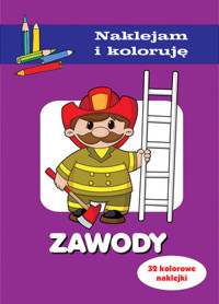 Zawody. Naklejam i koloruję - Aleksander Małecki - książka