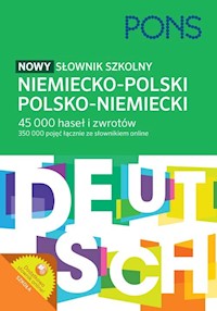 Nowy słownik szkolny niemiecko-polski, polsko-niemiecki -  - książka
