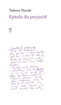 Epitafia dla przyjaciół - Tadeusz Nyczek - książka