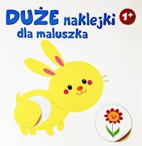 Duże naklejki dla maluszka Królik -  - książka