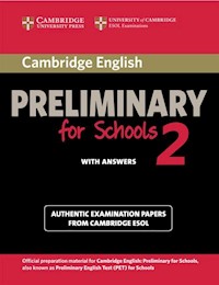 Cambridge English Preliminary for Schools 2 Student's Book with Answers -  - książka