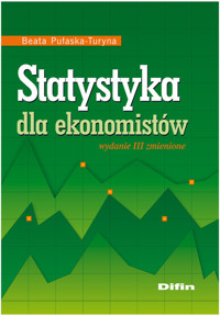Statystyka dla ekonomistów - Pułaska-Turyna Beata - książka