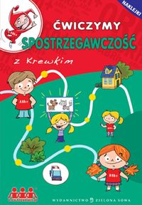 Ćwiczymy spostrzegawczość z Krewkim -  - książka