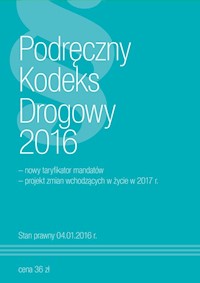 Podręczny Kodeks Drogowy 2016 -  - książka