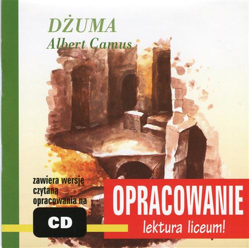 Okładka książki Albert Camus Dżuma-opracowanie