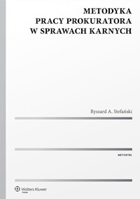 Metodyka pracy prokuratora w sprawach karnych - Stefański Ryszard A. - książka
