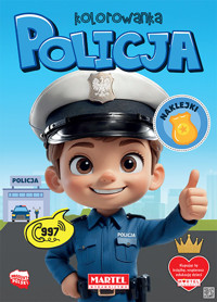 Kolorowanka Policja z naklejkami - Agata Niemirska - książka
